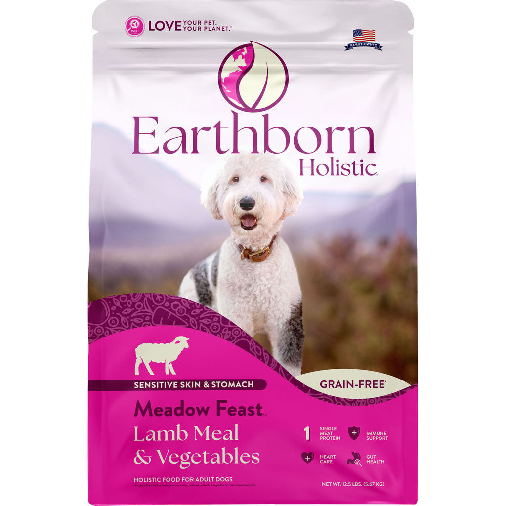 Holistic Meadow Feast Grain Free Dog Food (LAMB, 12.5 LB)