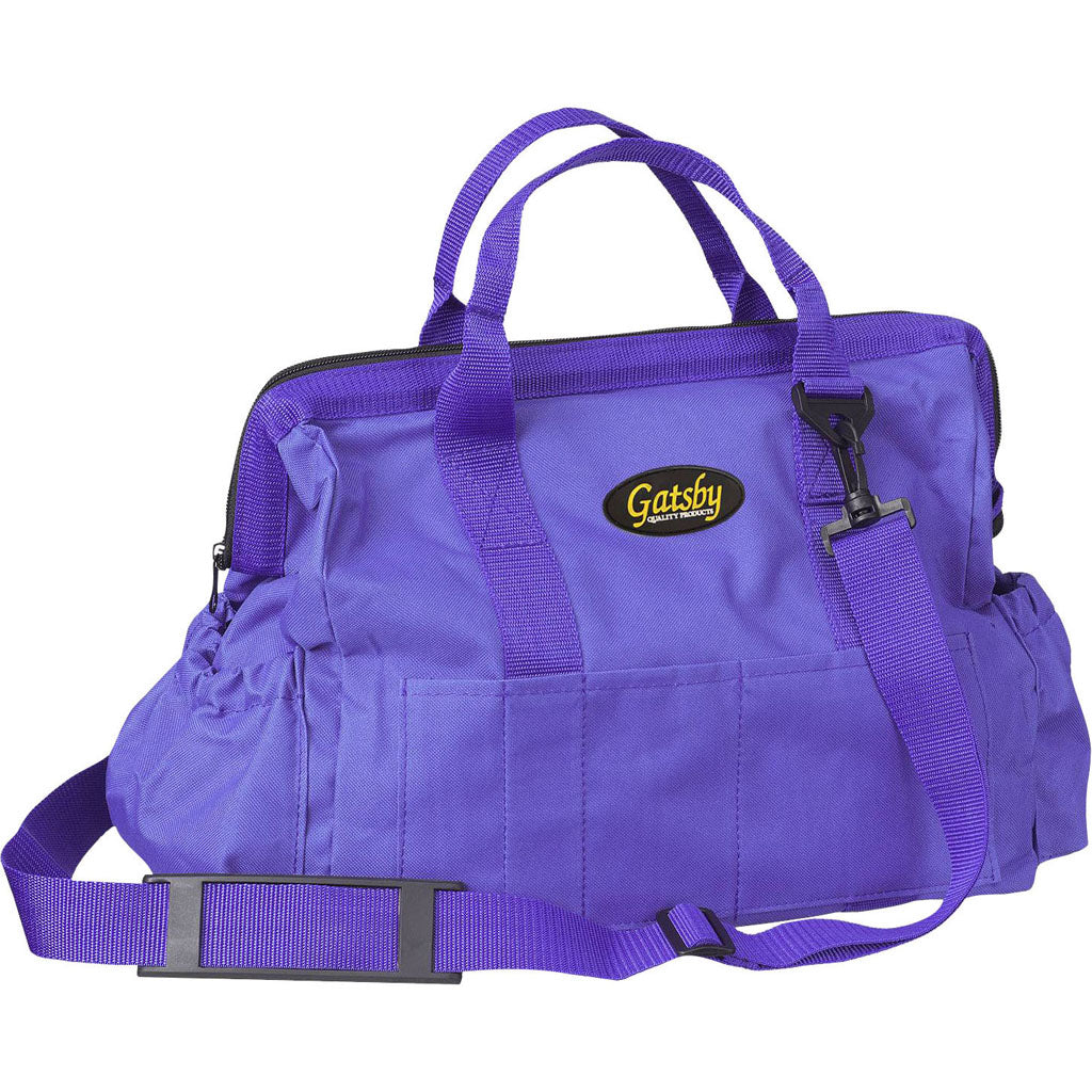 Gatsby Nylon Grooming Tote (PURPLE, 14X10 IN)