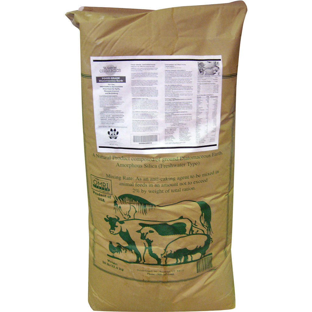 St. Gabriel Diatomaceous Earth Food Grade (50 LB)