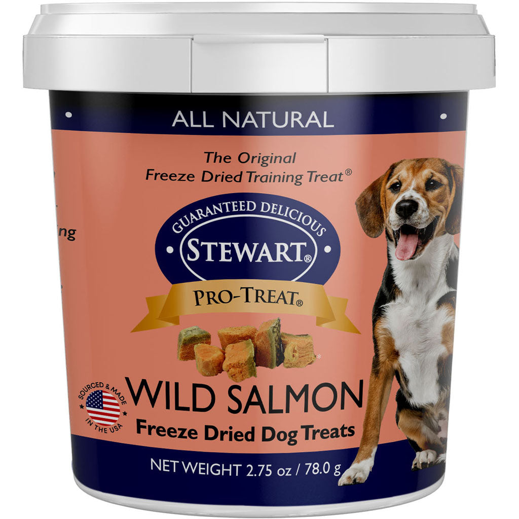 Pro-Treat Freeze Dried Dog Treats (WILD SALMON, 2.75 OZ)