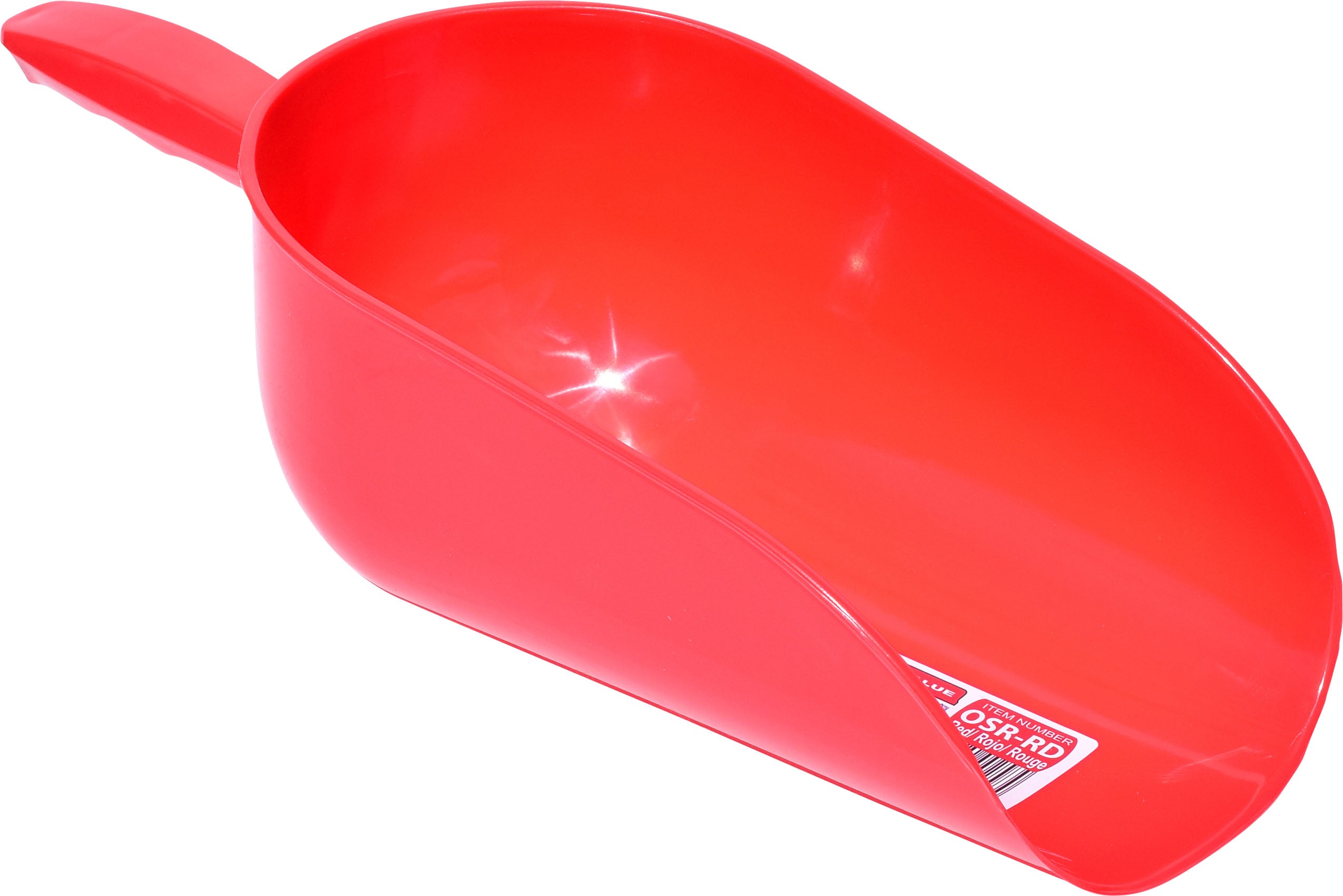 Tuff Stuff Open Scoop Round (RED, 5 QT)