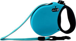 Alcott Adventure Retractable Belt Leash (BLUE, XS-10 FT)