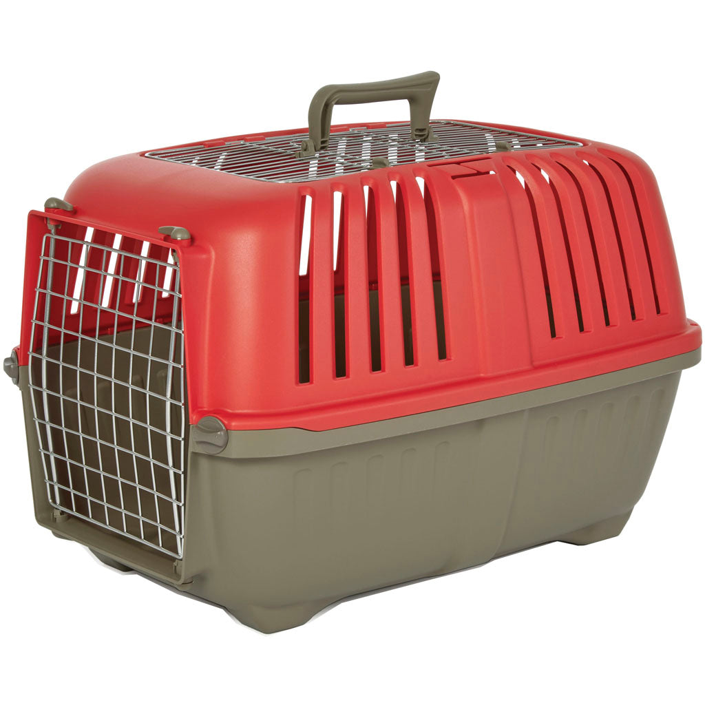 Spree Double Door Travel Carrier (RED, 24 IN)