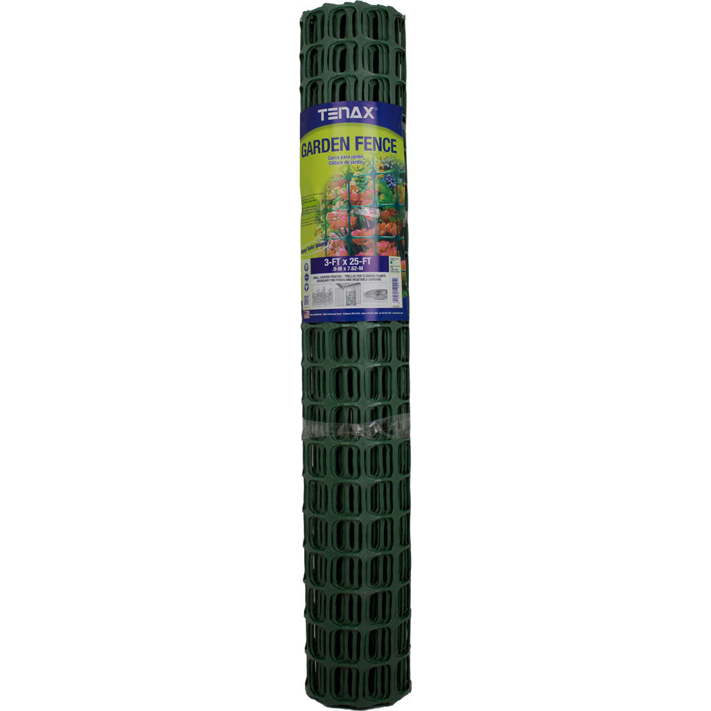 Tenax Garden Fence (GREEN, 3X25 FT)