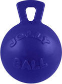 Jolly Pets Tug-N-Toss Ball (BLUE, LG-8 IN)