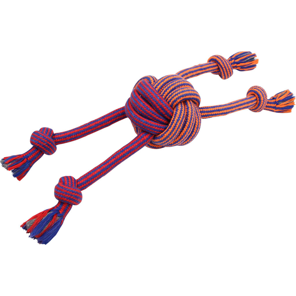 Mammoth Extra Monkey Fist W/ 4 Rope Ends (PINK/RED, LG)