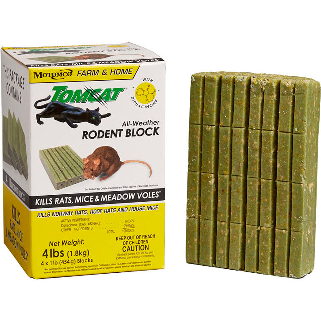 Tomcat All-Weather Rodent Block (1 LB-4 CT)
