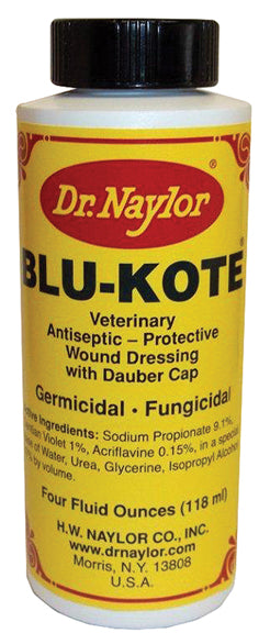 Blu Kote Antiseptic W/Dauber Cap (4 OZ)
