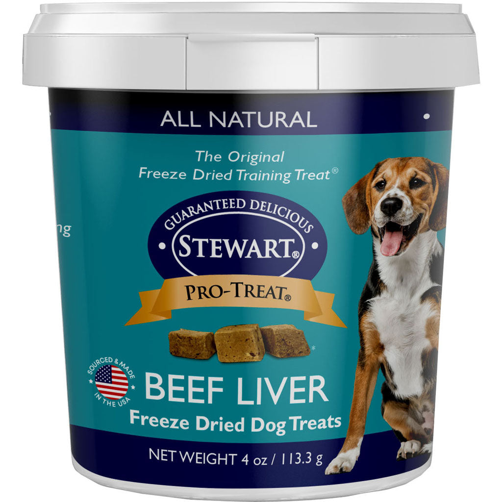 Pro-Treat Freeze Dried Dog Treats (BEEF LIVER, 4 OZ)