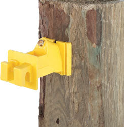 Snug Wood Post Insulator (YELLOW, 25 PK)