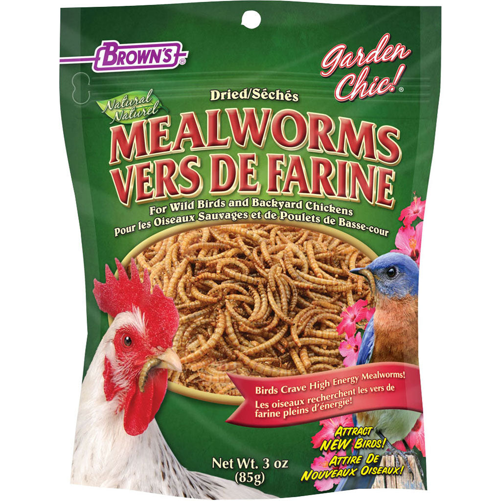 Garden Chic! Mealworms (3 OZ)