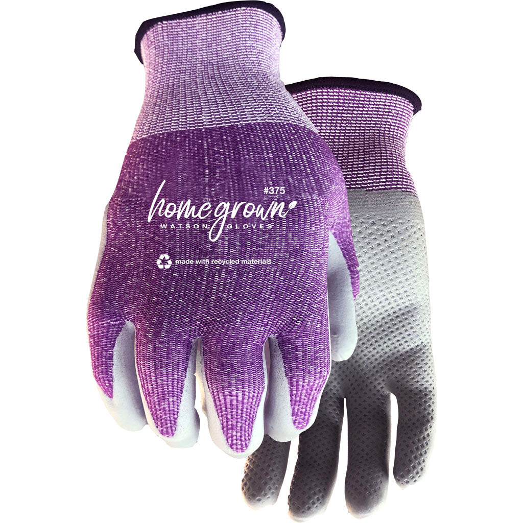 Watson Gloves Ladys Karma Wastenot Fabric (PURPLE, XS)
