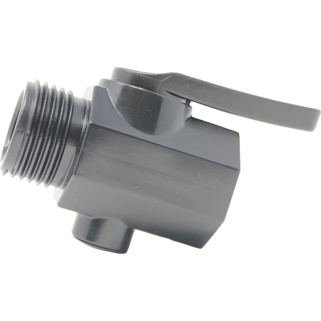 Dramm Abs Shut-Off Valve (BLACK)