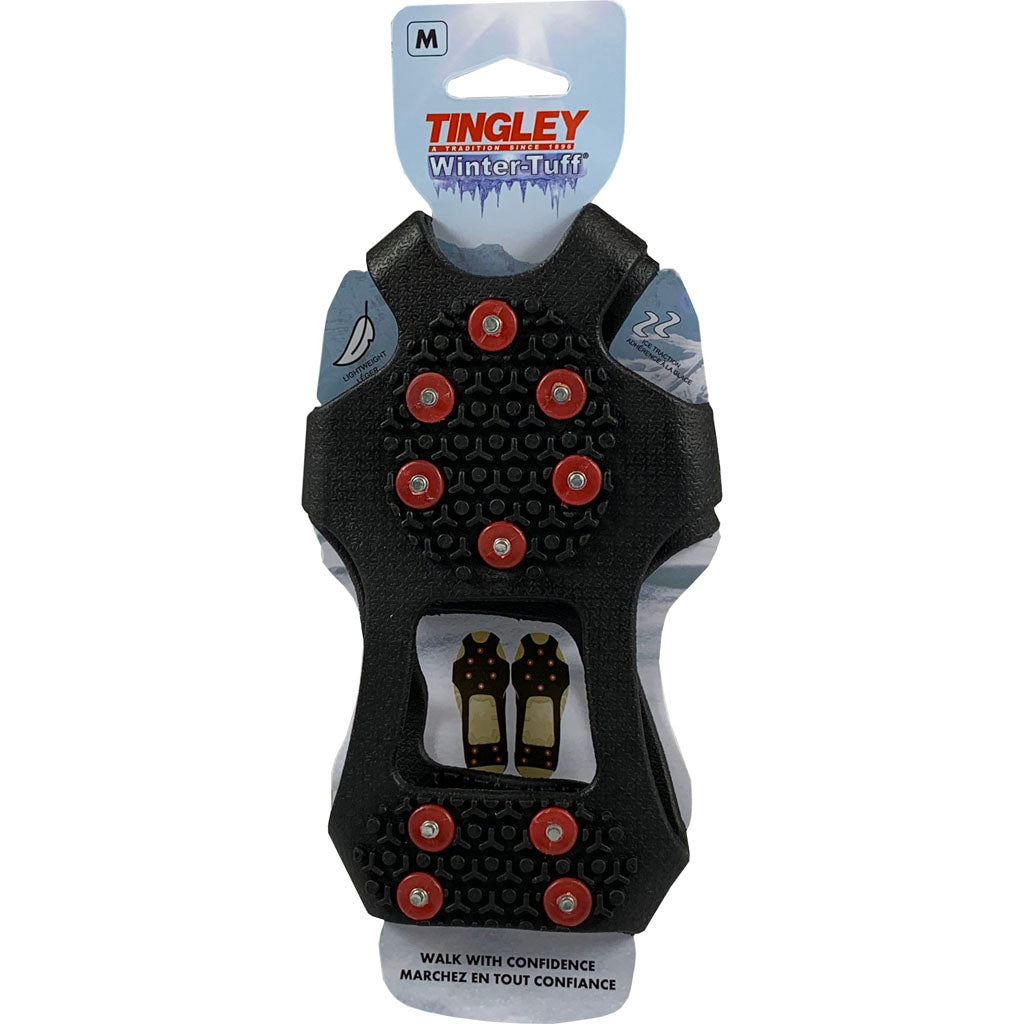 Tingley Winter-Tuff Ice Traction Spikes (BLACK, MD)