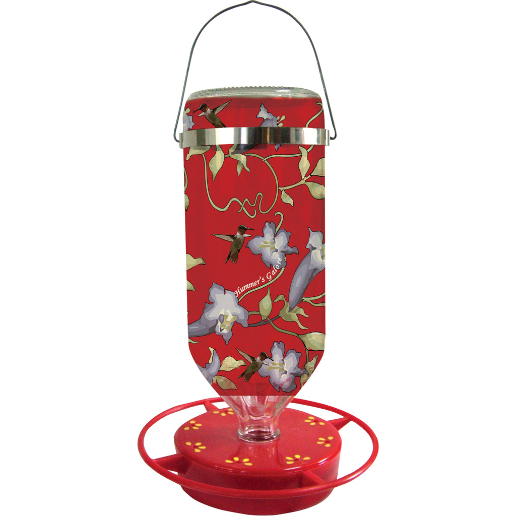Hummer'S Galore New Vine Hummingbird Feeder (RED, 16 OZ)