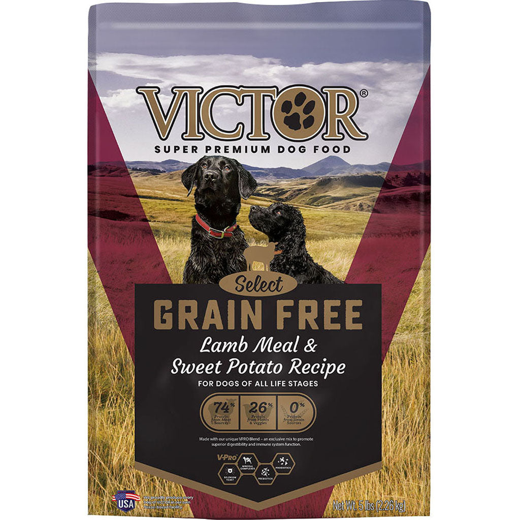 Select Grain Free Dog Food (LAMB /SWEET POT, 5 LB)