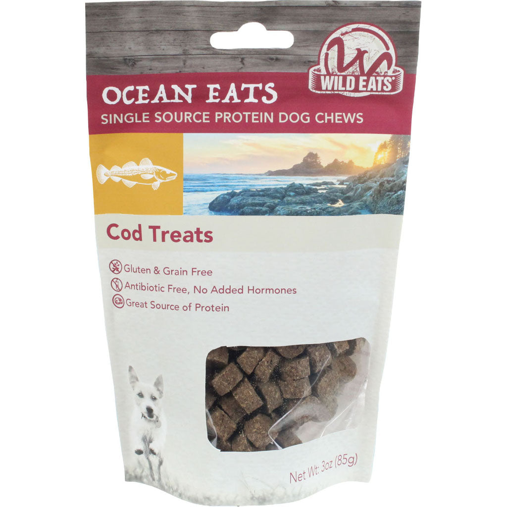 Wild Eats Cod Treats Dog Chews (COD, 3 OZ)