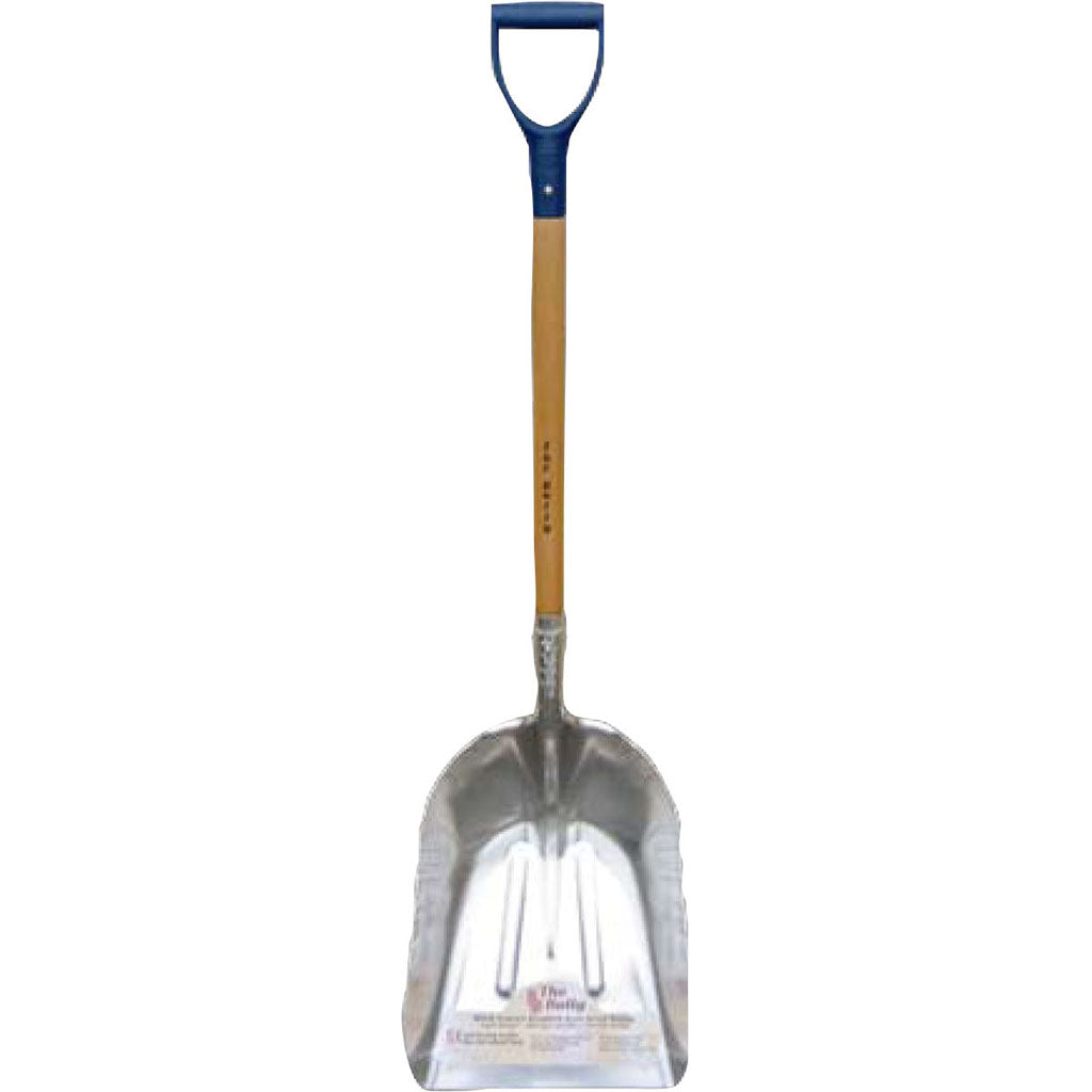 Bull #14 Scoop Shovel W/Wearstrip D Handle (36 IN)