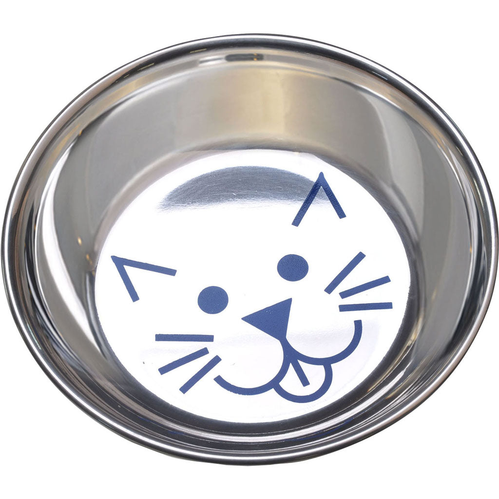 Van Ness Ss Heavyweight Cat Dish (8 OZ)