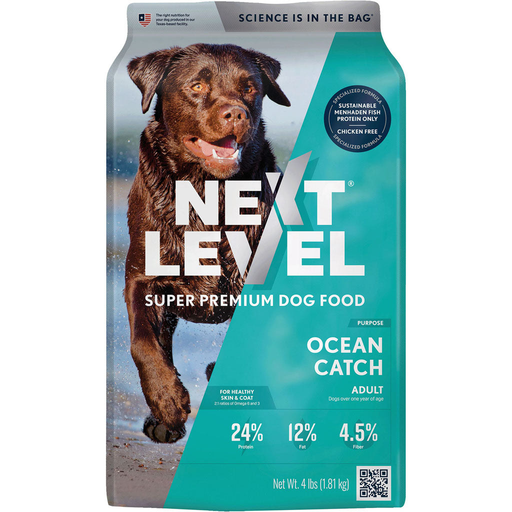 Next Level Ocean Fish Dog Food (FISH, 4 LB)