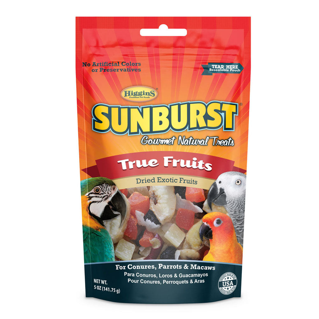 Sunburst Gourmet Natural Avian Treat (TRUE FRUITS, 5 OZ)