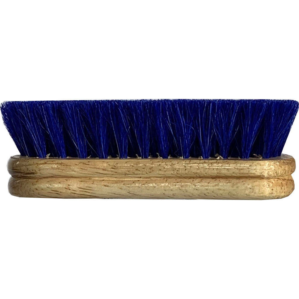 Legends Blue Horsehair Peanut Shaped Face Brush (TAN, 4.5 IN)
