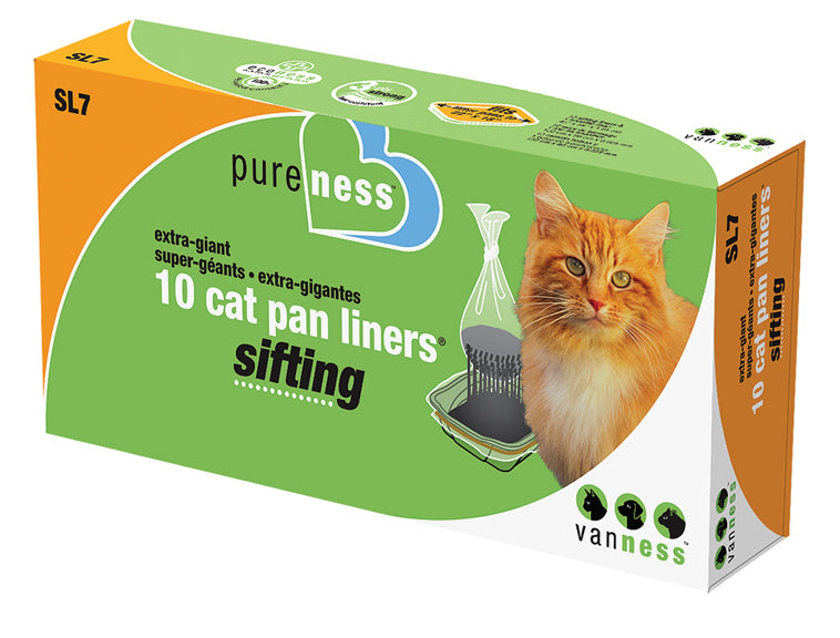Van Ness Sifting Cat Pan Liners (IVORY, XTR GIANT-10 CT)