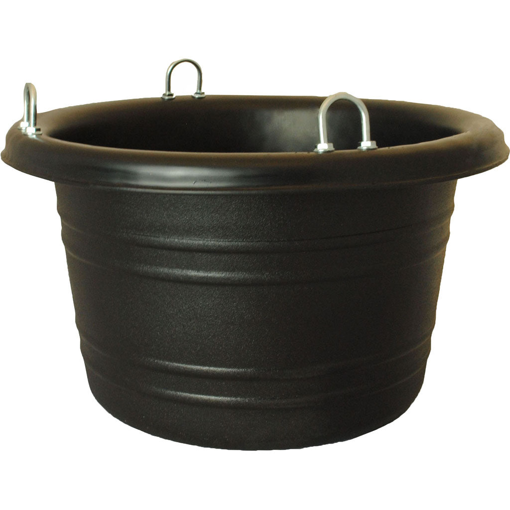 Horsemen'S Pride Feed Tub (BLACK, 18 QT-14X9 IN)