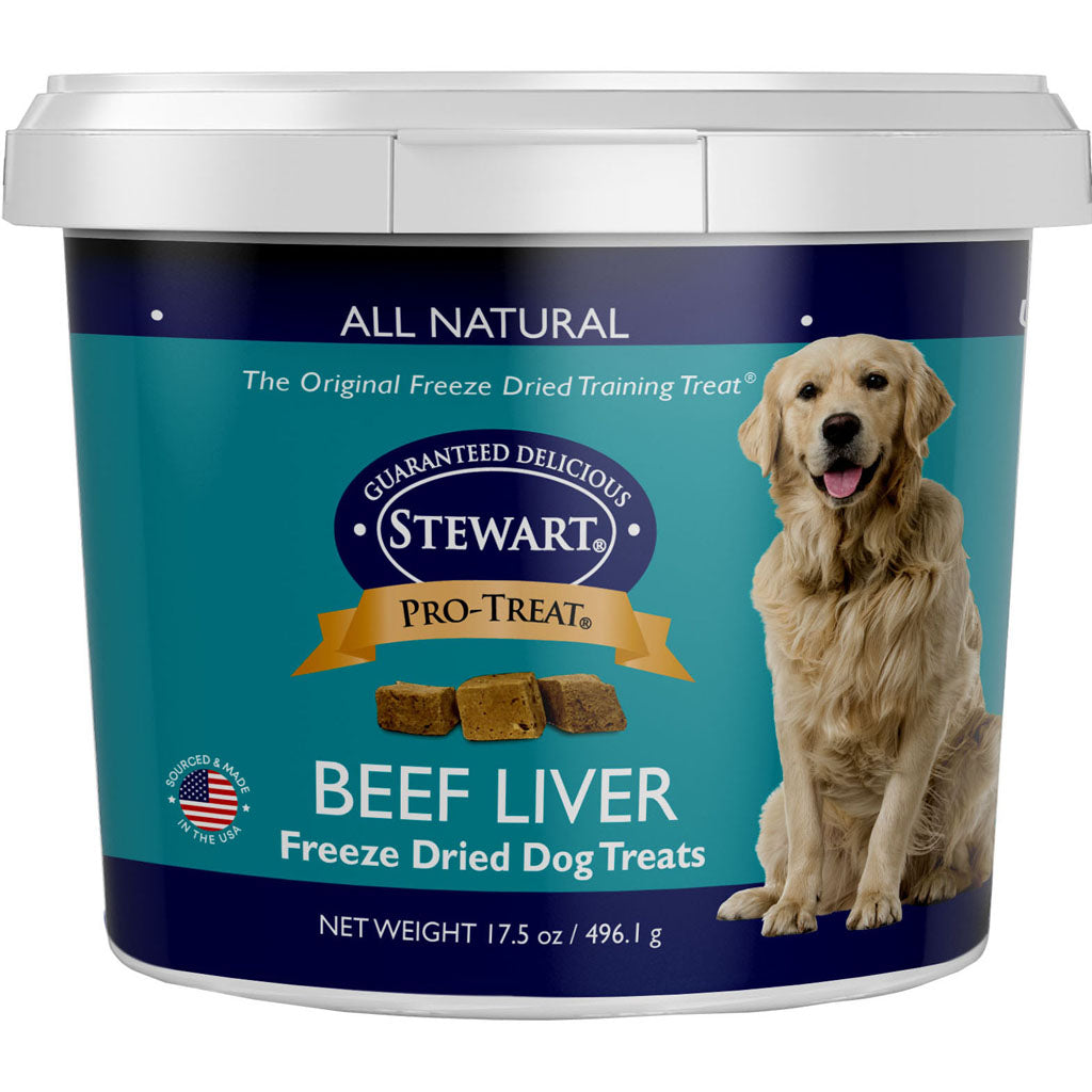Pro-Treat Freeze Dried Dog Treats (BEEF LIVER, 17.5 OZ)