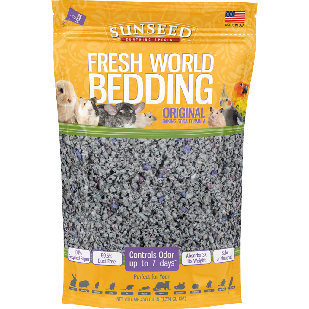 Fresh World Bedding Original Baking Soda Formula (GRAY, 450 CI)
