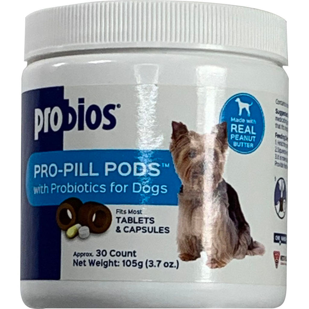 Probios Pro-Pill Pods W/Probiotics For Small Dogs (PEANUT BUTTER, 30 CT)