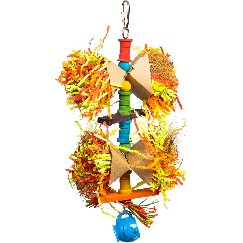 Party Popper Bird Toy (6X2.75X12.75 IN)