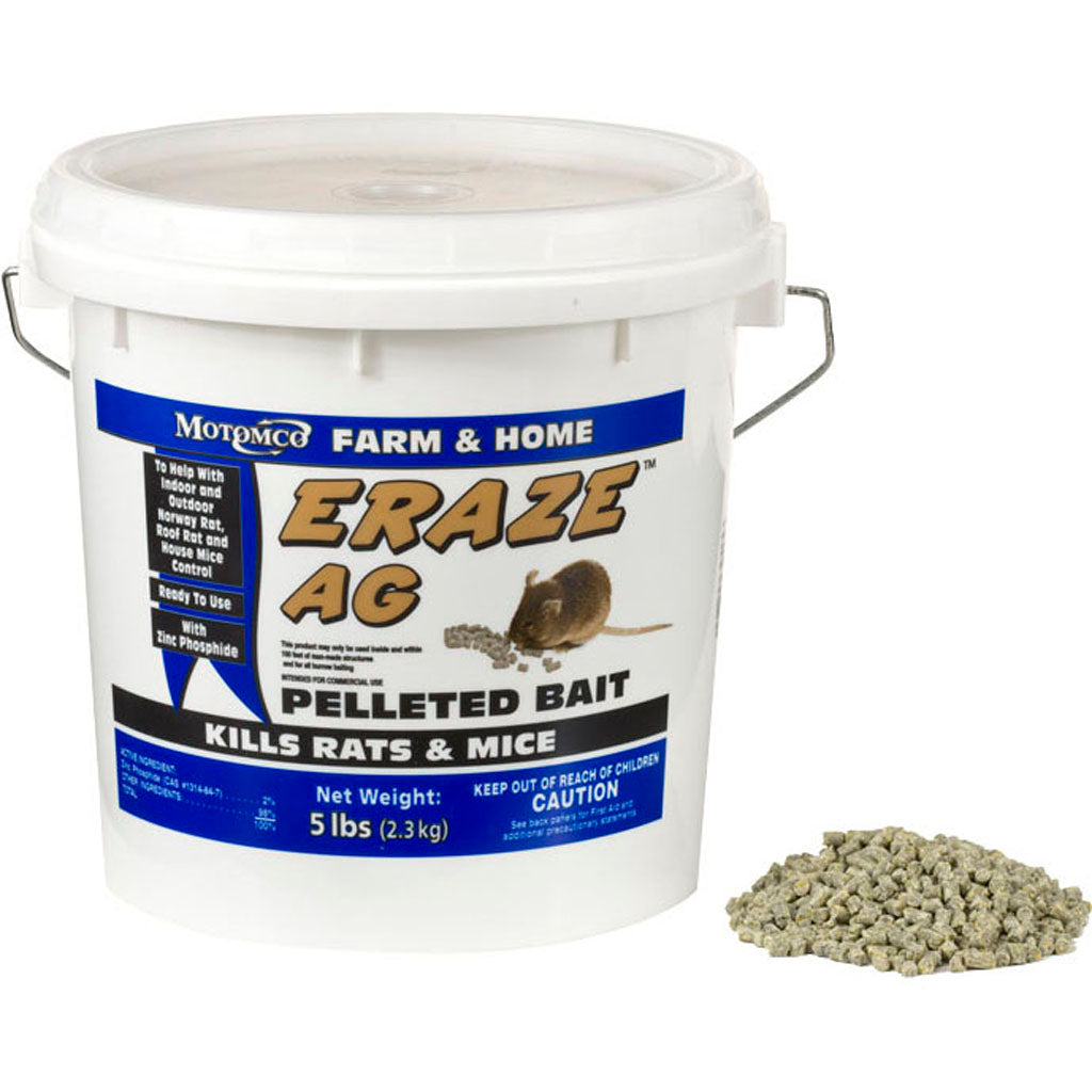 Motomco Eraze Ag Pelleted Bait Pail (5 LB)