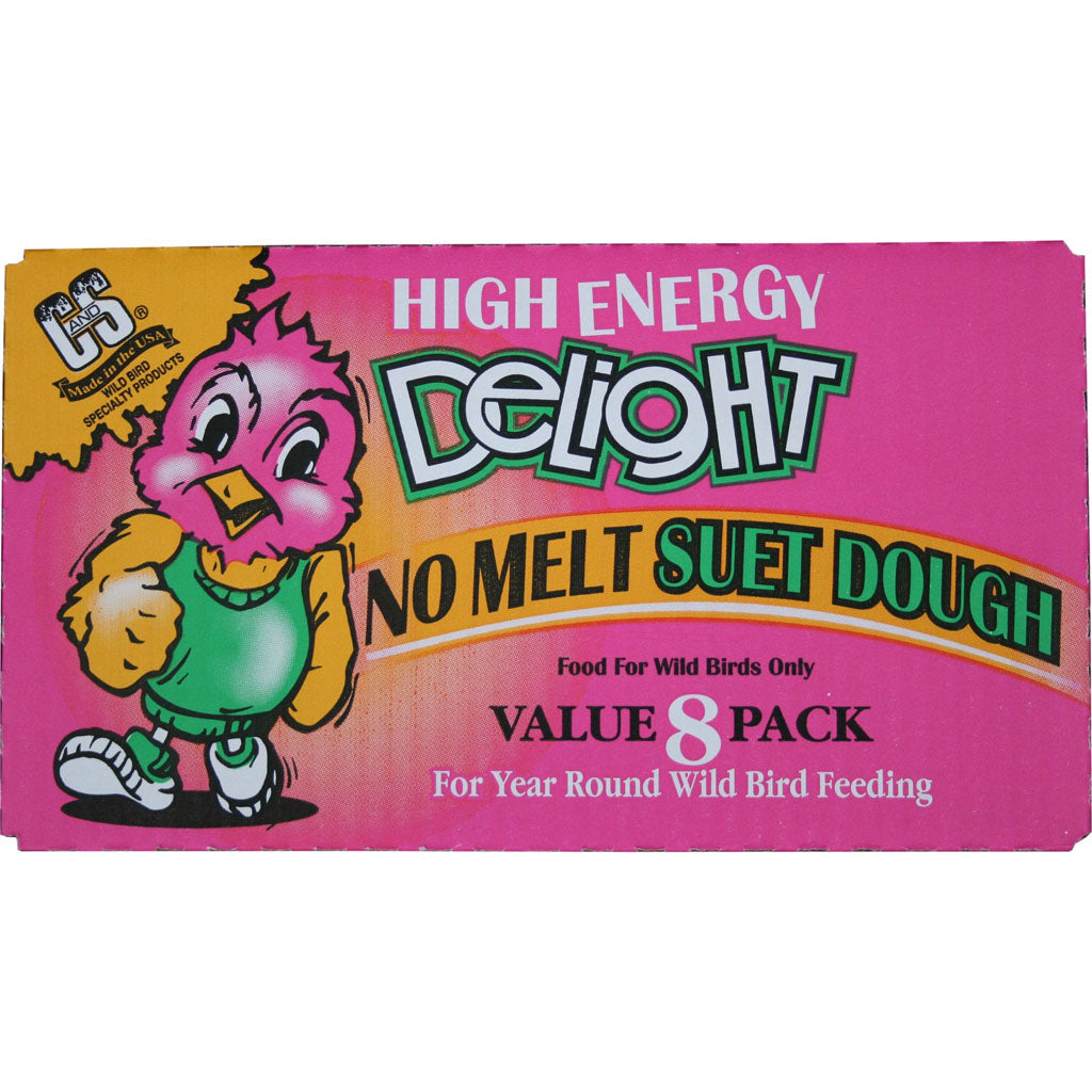 C&S Delight Suet Dough (HIGH ENERGY, 11 OZ-8 PK)