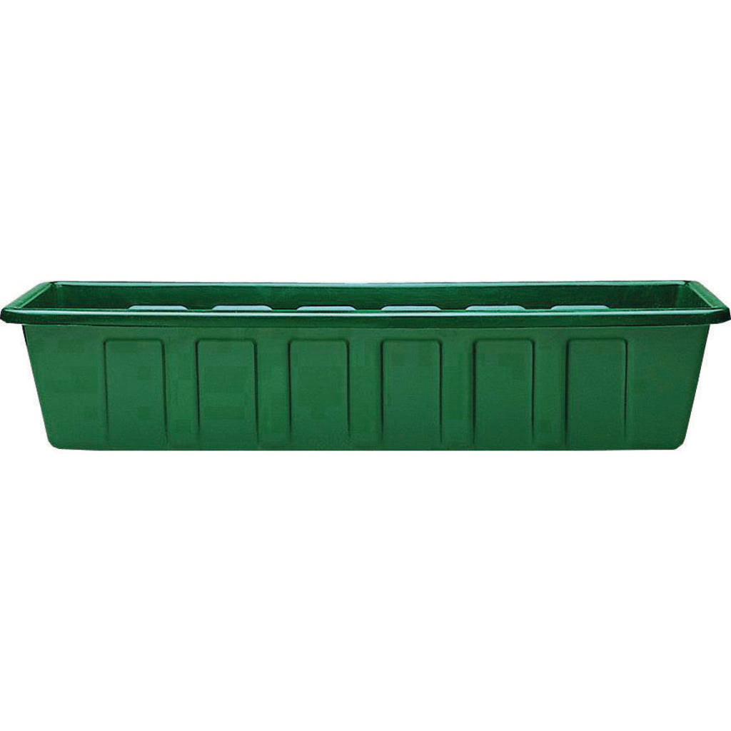 Poly-Pro Flower Box Planter Liner (HUNTER GREEN, 36 IN)