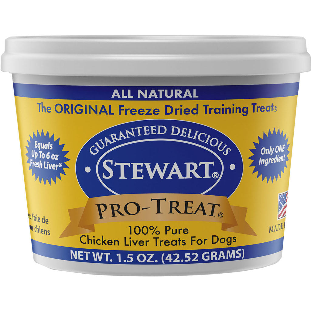 Pro-Treat Freeze Dried Dog Treats (CHICKEN LIVER, 1.5 OZ)