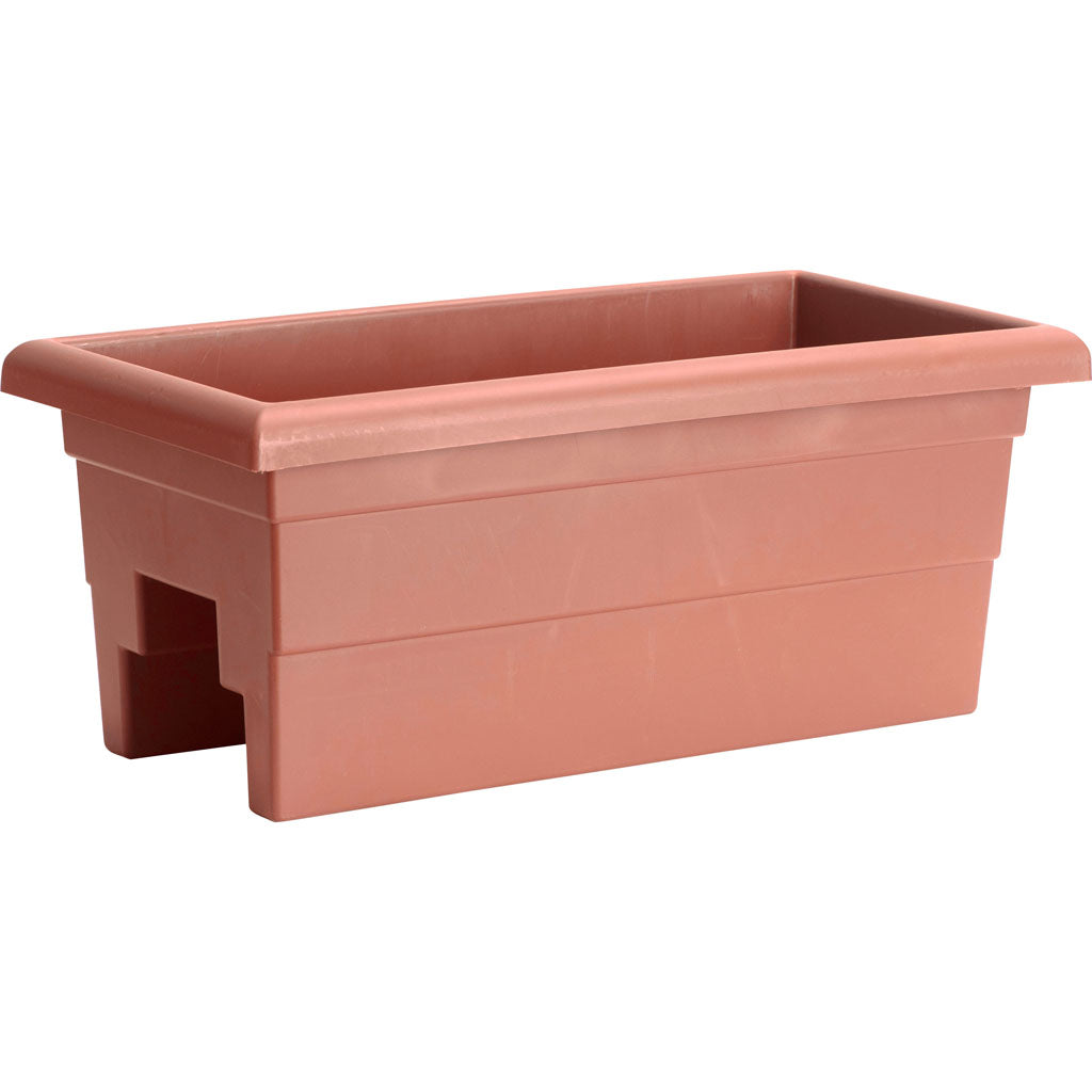 Countryside Over The Rail Planter (TERRACOTTA, 24 IN)