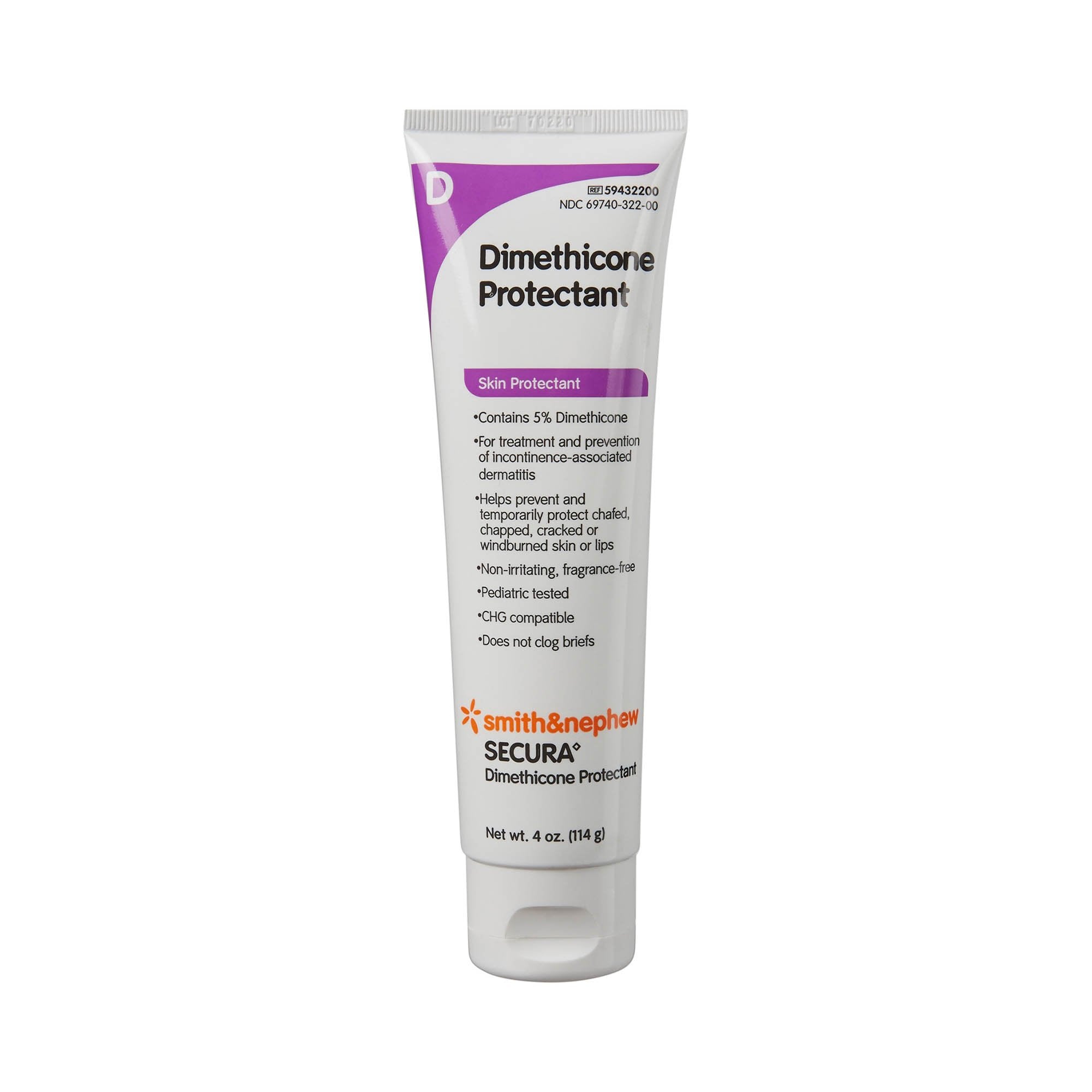 Smith & Nephew - Skin Protectant Secura™ 4 oz. Tube Scented Cream [12/CS]