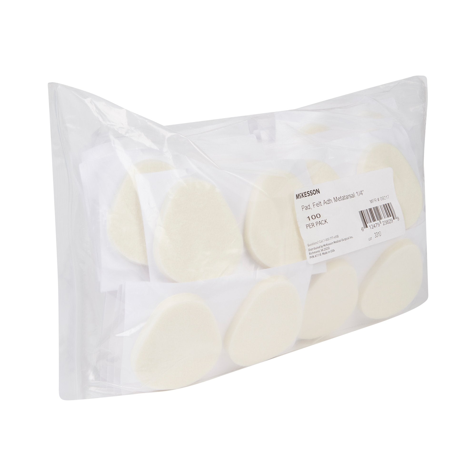 McKesson Brand - Protective Pad McKesson Size 106 - Large Adhesive Foot [2000/CS] (1111081_CS)