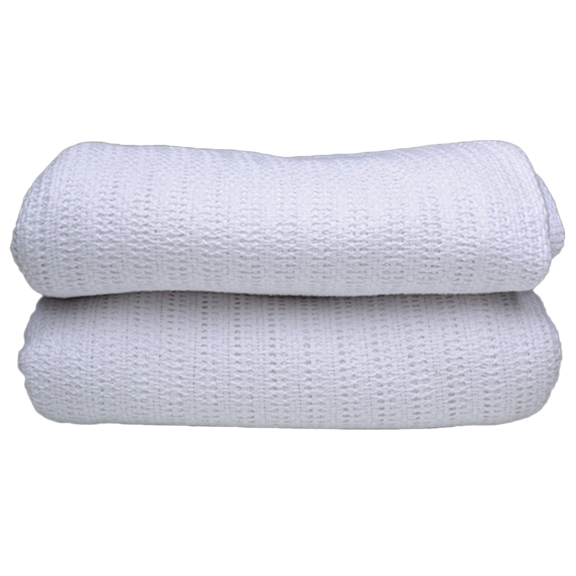 McKesson Brand - Thermal Blanket McKesson 66 X 90 Inch Cotton 100% 2 lbs. [12/CS]