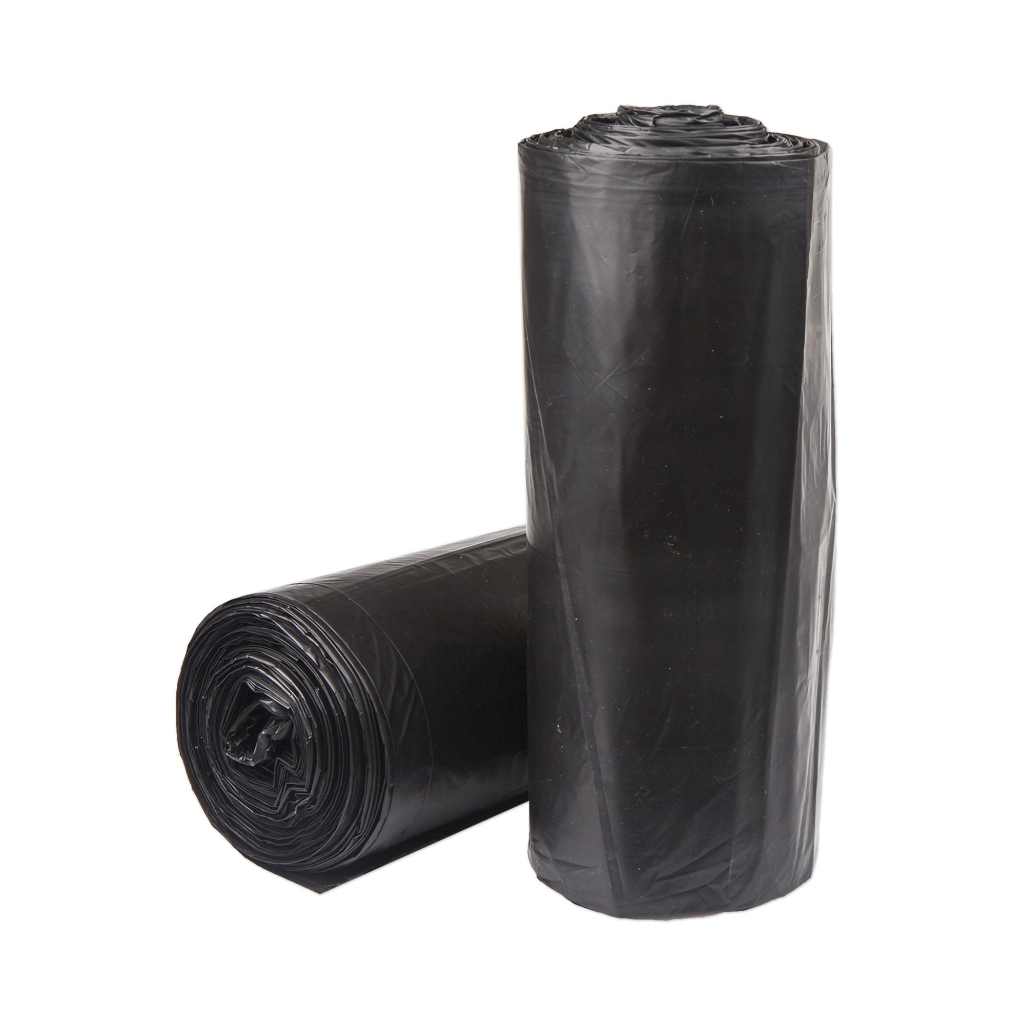 McKesson Brand - Trash Bag McKesson 60 gal. Black LLDPE 1.2 mil 38 X 58 Inch Star Seal Bottom Coreless Roll [100/CS]