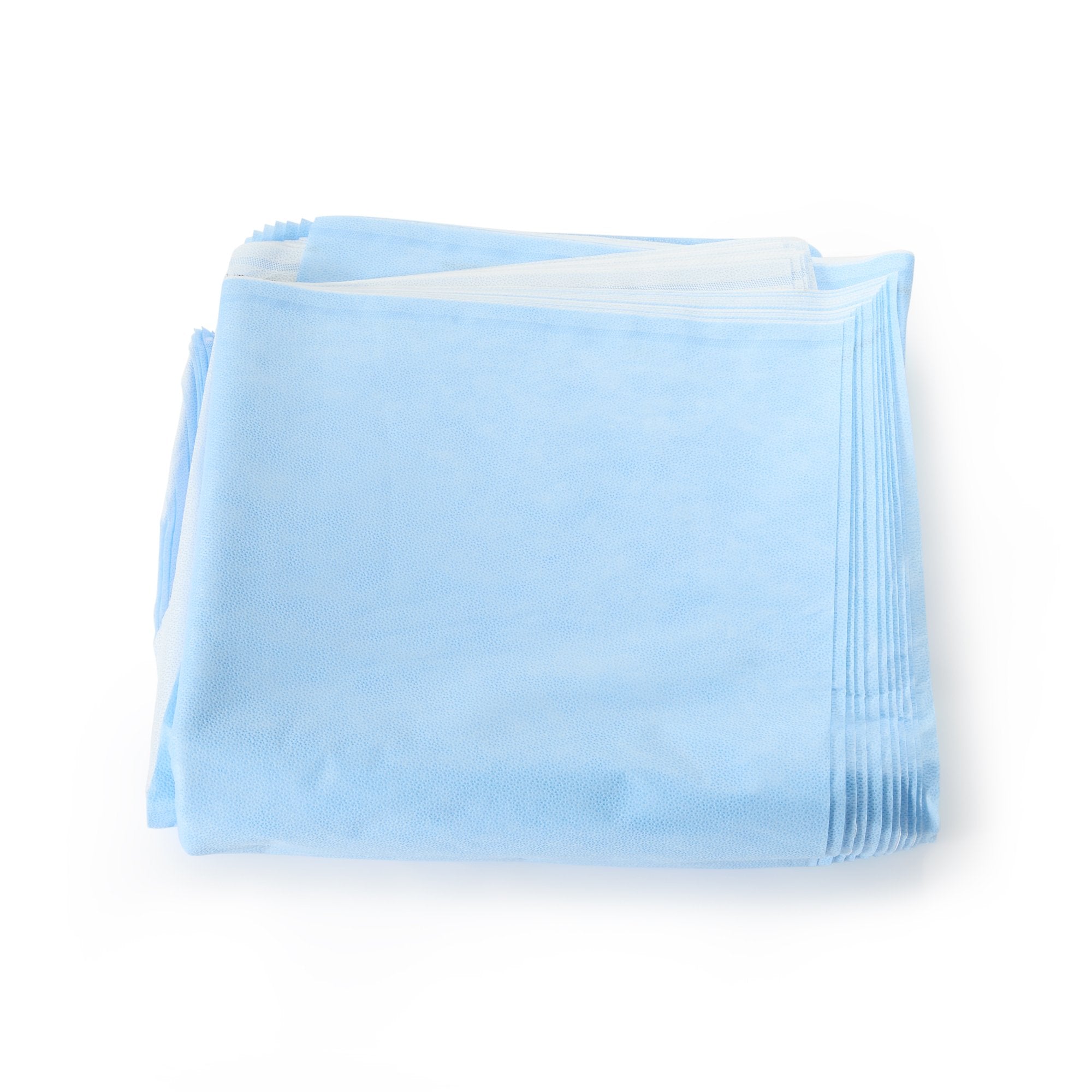 O&M Halyard Inc - QUICK CHECK* H200 Sterilization Wrap White / Blue 30 X 30 Inch Dual Layer SMS Polypropylene Steam / EO Gas / Hydrogen Peroxide [144/CS]