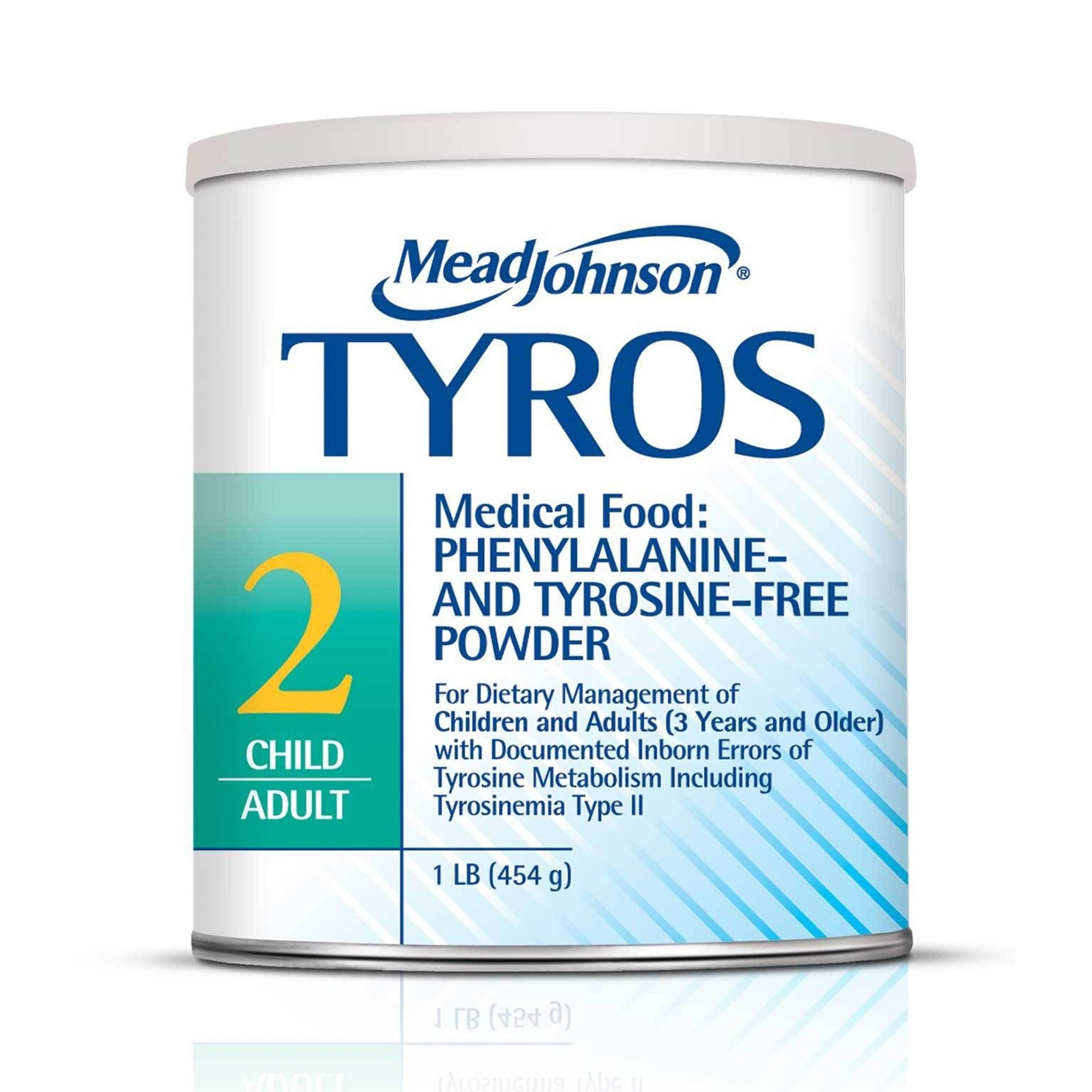 Mead Johnson - Oral Supplement Tyros 2 Vanilla Flavor Powder 1 lb. Can [6/CS]