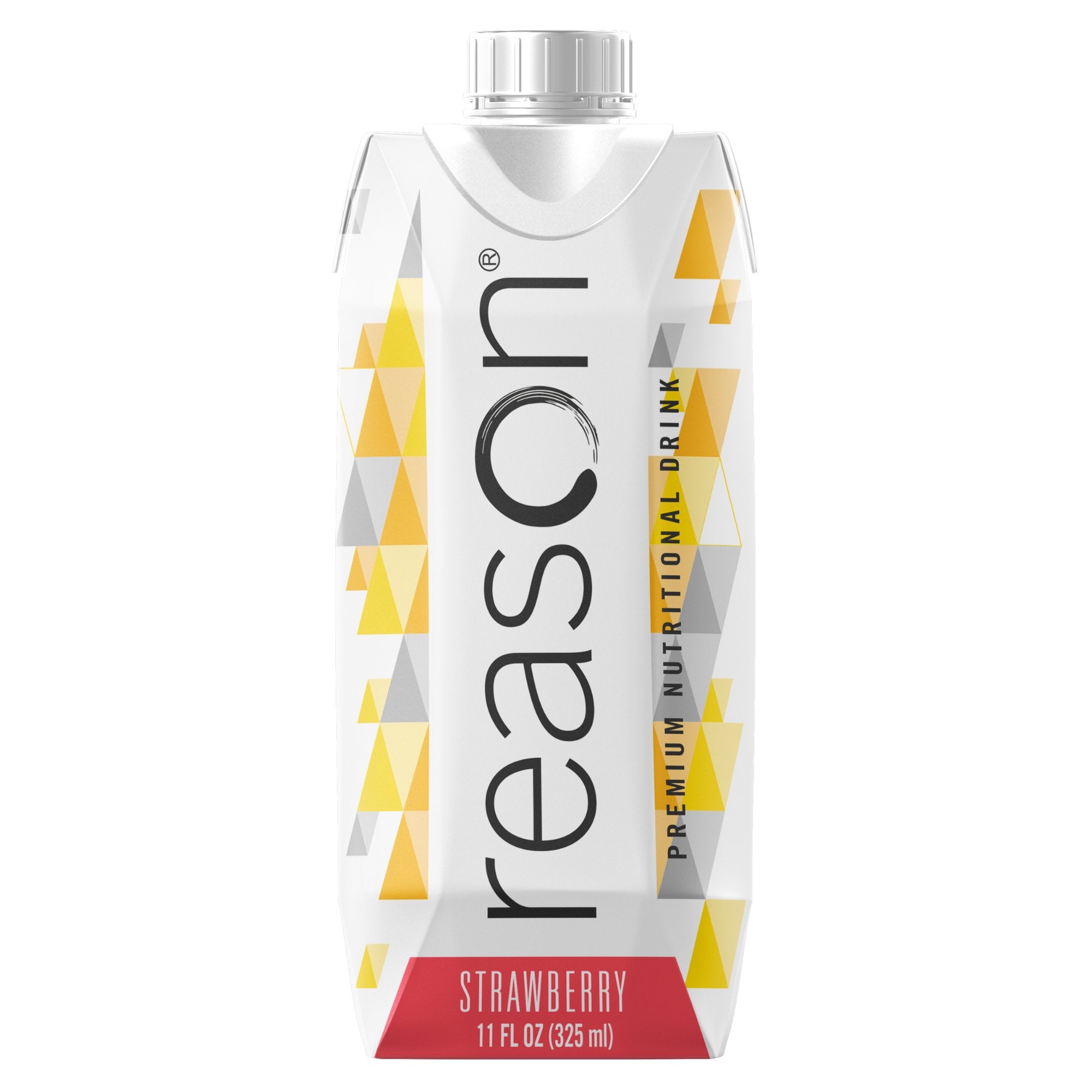 Reason Health - Oral Supplement Reason™ Strawberry Flavor Liquid 11 oz. Reclosable Carton [12/CS]
