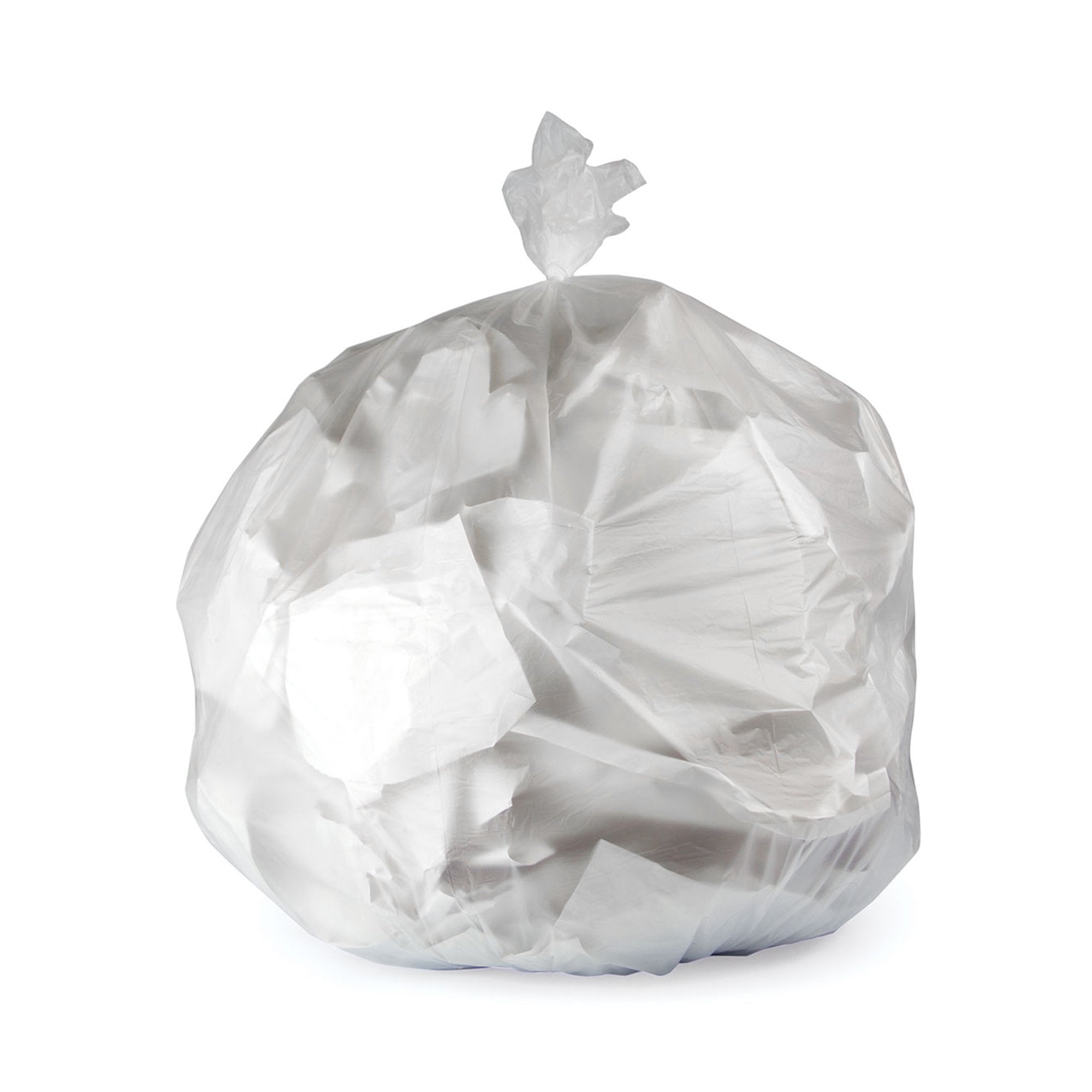 RJ Schinner Co - Trash Bag Heritage™ Super Tuf 45 gal. Clear LLDPE 0.90 mil 40 X 46 Inch Star Seal Bottom Flat Pack [1/CS]