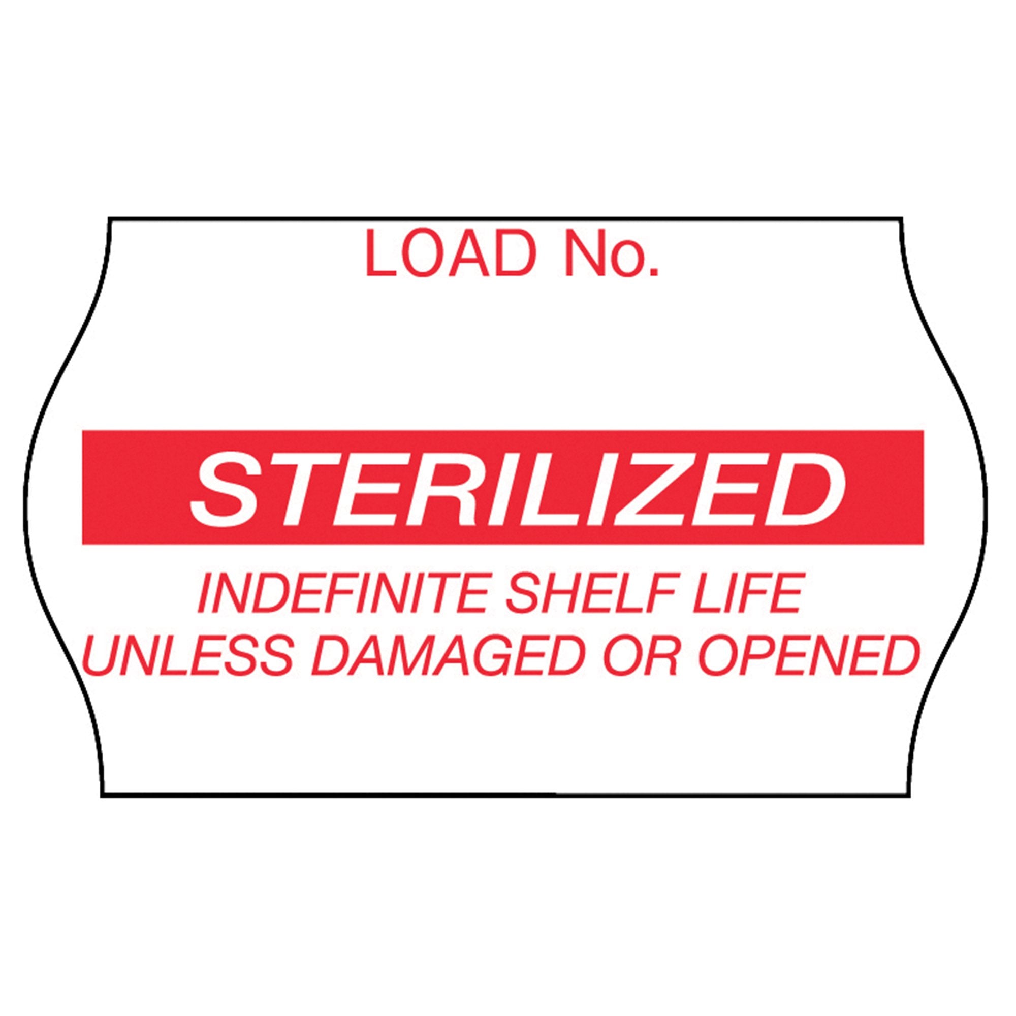 Solventum Corporation - Pre-Printed Label Comply™ Laboratory Use Red Label Sterilized Red Sterilization Label 5/8 X 1-1/8 Inch [12/CS]