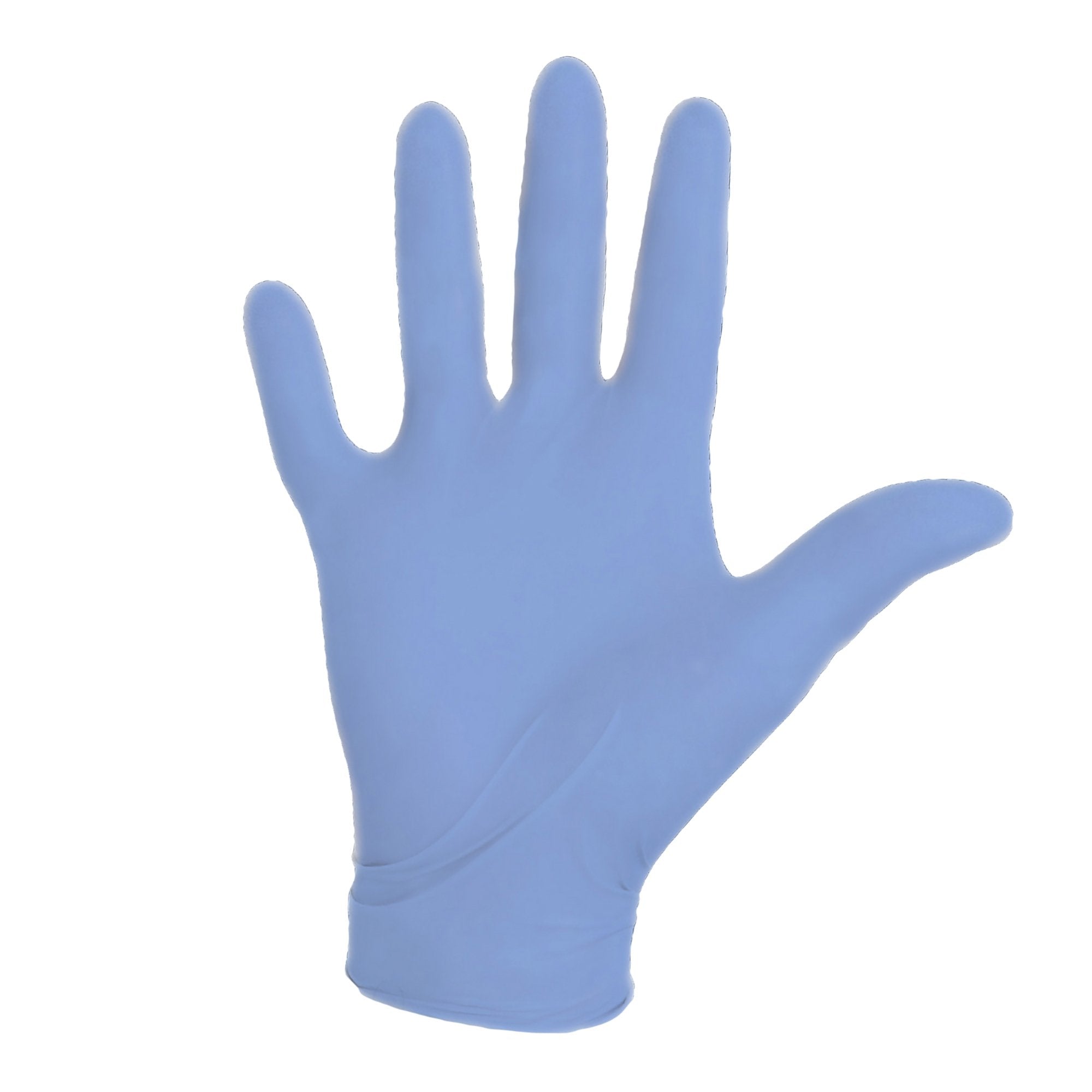 O&M Halyard Inc - Exam Glove Aquasoft® Small NonSterile Nitrile Standard Cuff Length Textured Fingertips Blue Chemo Tested [3000/CS]