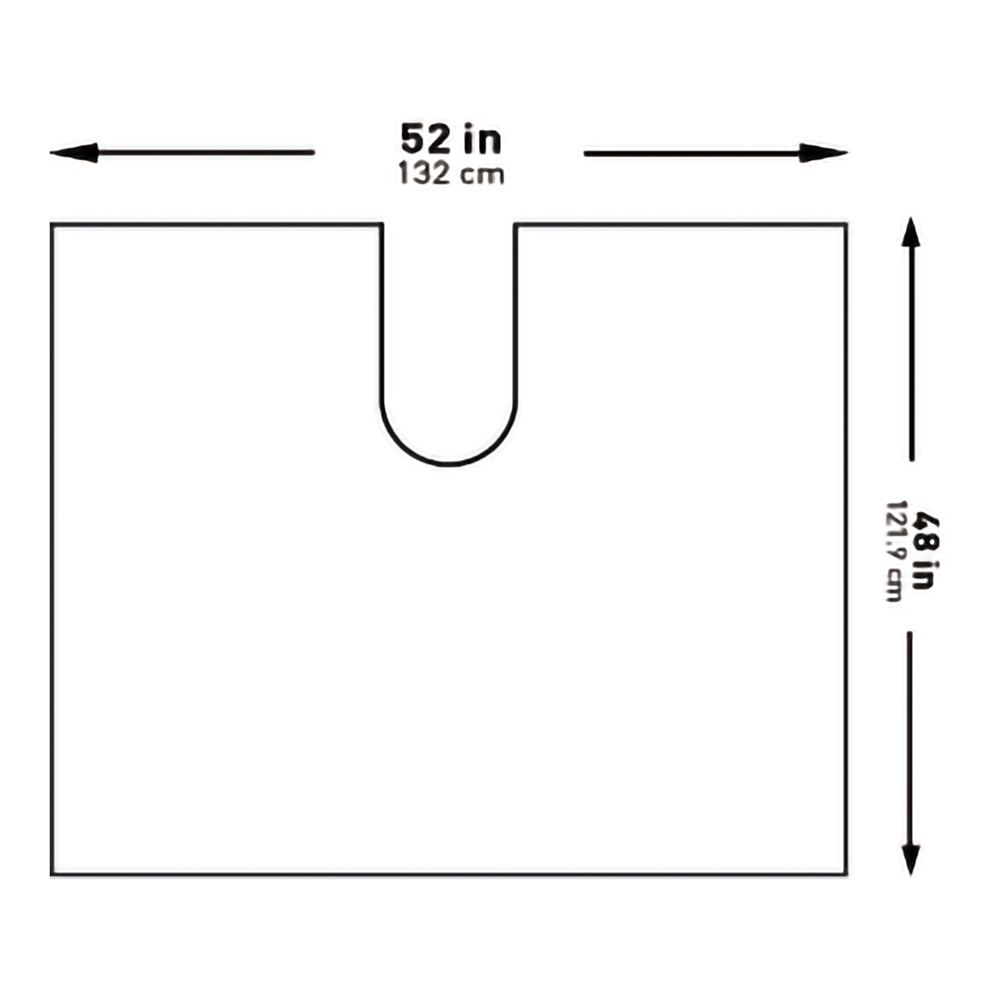 McKesson Brand - Orthopedic Drape McKesson Impervious U-Drape 52 W X 48 L Inch Sterile [25/CS]