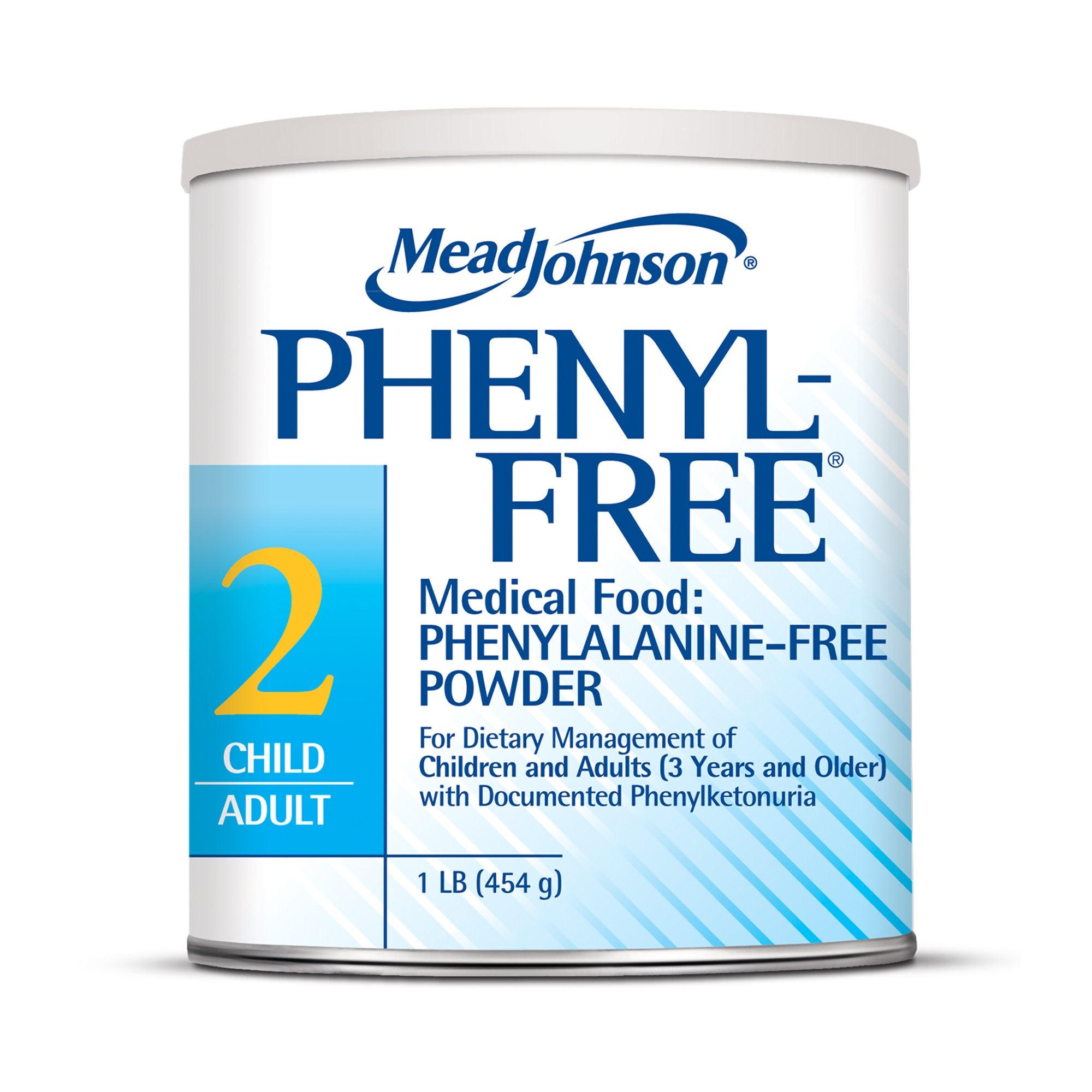 Mead Johnson - Oral Supplement Phenyl-Free® 2 Vanilla Flavor Powder 1 lb. Can [6/CS]