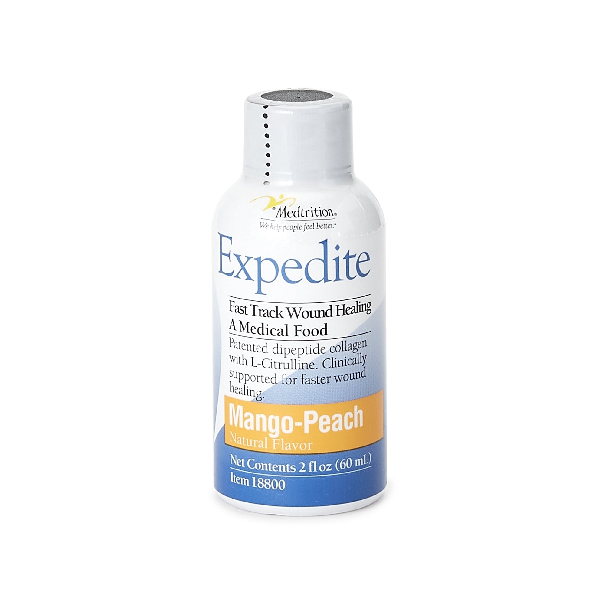 Medtrition/National Nutrition - Oral Supplement Expedite Peach Mango Flavor Liquid 2 oz. Bottle [48/CS]